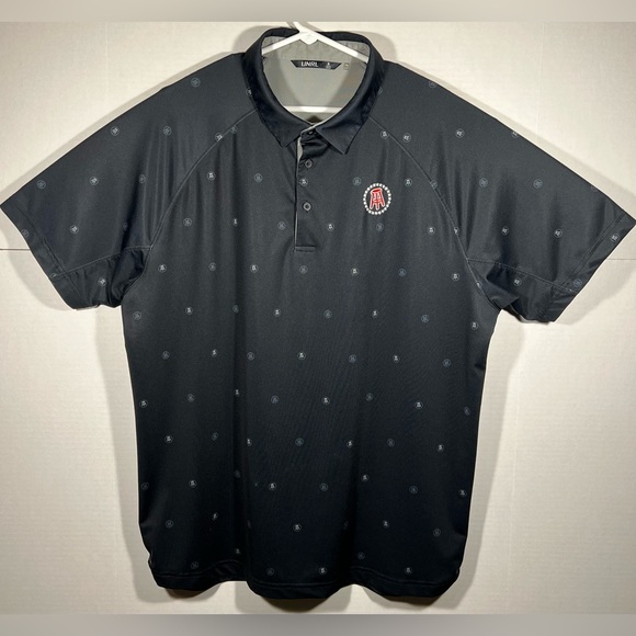 UNRL Barstool Sports Performance Golf Polo Shirt All Over Print Mens Size XL - Picture 4 of 16